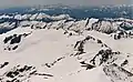 Looking down at Kololo Peaks from Glacier Peak