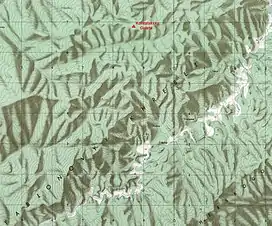 Tungokochen area map section