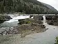 View of the falls from downstream