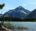 Kootenai Peak seen from Kootenai Lakes