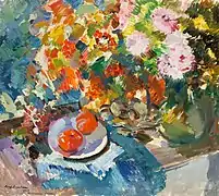 Korovin, Konstantin Alekseevich, Asters and Tomatoes (1919) Kroshitsky Sevastopol Art Museum  Korovin,_Konstantin_Alekseevich,_Asters_and_Tomatoes_(1919)_Kroshitsky_Sevastopol_Art_Museum.jpg