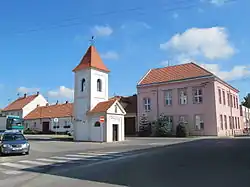 Chapel of Saint Therese with the belltower