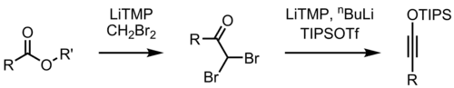 Proposed mechanism of the Kowalski ester homologation