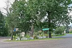 Wayside crosses in Krępsko