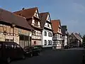 Half-timbered houses in Münzesheim