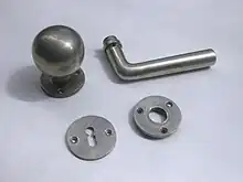 Door handles designed by Ferdinand Kramer, 1925