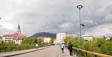 Bridge over Kokra River in Kranj (reconstruction, 1994)