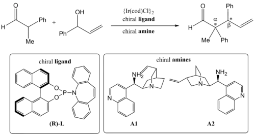 Dual catalysis developed by Krautwald et al.