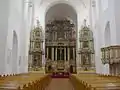 Main altar in the church