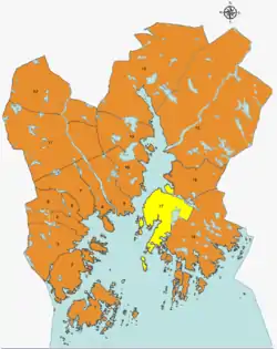 Location of District Søm