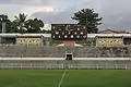 View of the east stand of the stadium.