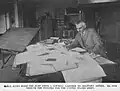 Kuhn at work in his Washington, D.C. office.