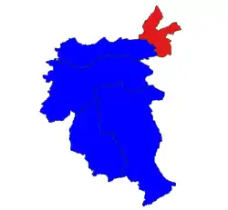 Location in Lashio district