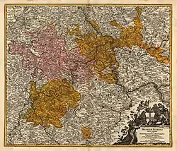 The Electorate of Trier in 1720