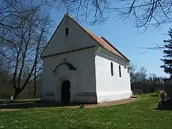 Cemetery chapel in Lábod