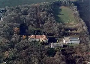 Aerial view of Lőrinci