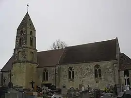 The church in Anguerny