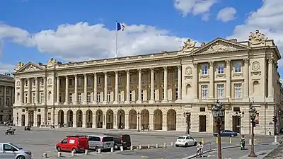 Hôtel de la Marine, Paris, by Ange-Jacques Gabriel, 1761–1770