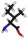 Chemical structure of Isoleucine