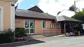 The town hall in Saint-Jean-Pierre-Fixte