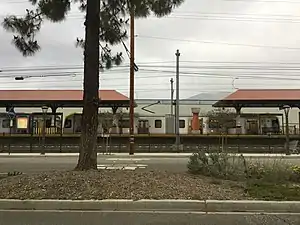 A view of Duarte/City of Hope station