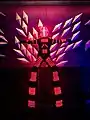 LED robot stilt walker