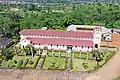 Panoramic high angle view of Simbanematick Cathedral