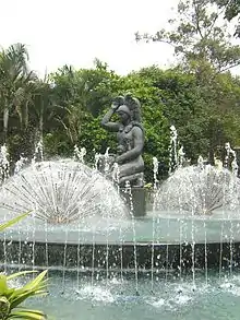 Monument to Bachué by Luís Horacio Betancur, Medellín