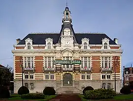 The town hall in La Bassée