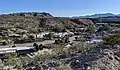 Looking down into La Calavera Historic Neighborhood from beside Executive Center Blvd.