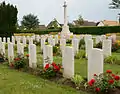 Graves and cross