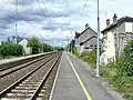 View of the railway station