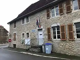 The town hall in La Ferté