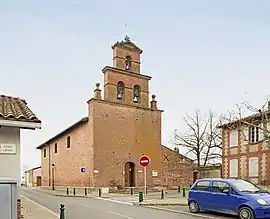 The church in La Magdelaine-sur-Tarn