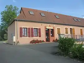 The town hall in Maltat