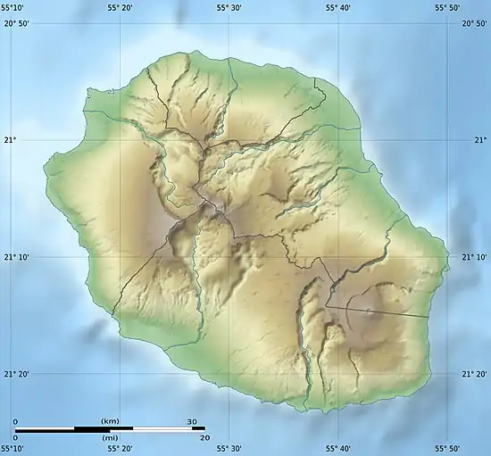 Bridal Veil Falls (Salazie) is located in Réunion