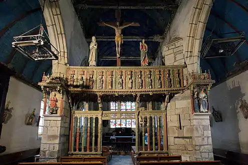 The rood screen