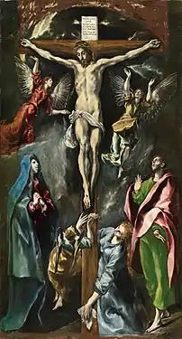 Crucifixion1597-1600312 x 169 cmMuseo del Prado (Madrid)