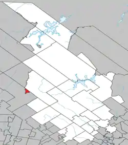 Location within Matawinie RCM.