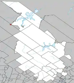 Location within Matawinie RCM.