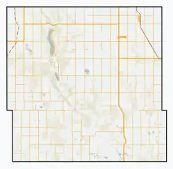 Rural Municipality of Lac Pelletier No. 107 is located in Lac Pelletier No. 107