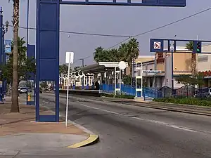 View of 5th Street station