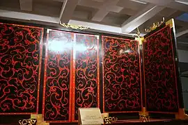 Lacquerware screen of Prince of Nanyue (reconstruction), Han dynasty