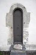 Door to the church