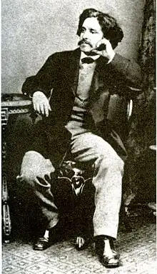 Paul Lafargue, photograph of 1871