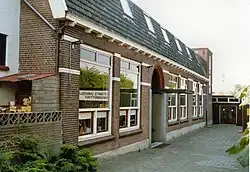 Rijsoord school where the Dutch surrender was signed.