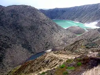 Lagunas Negra and Verde