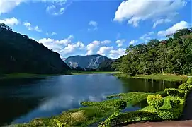 Serranías del Amboró Volcano Lagoon