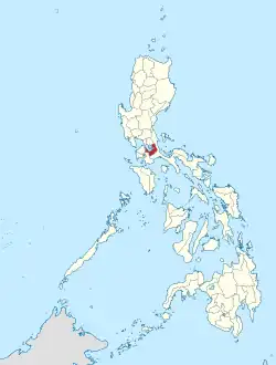 Location in the Philippines