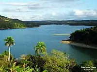 Lake Guajataca in San Sebastián